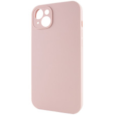 Чехол-силикон оригинал Full Camera Soft Matte iPhone 13 (Розовый / Light pink)