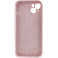 Чехол-силикон оригинал Full Camera Soft Matte iPhone 13 (Розовый / Light pink)