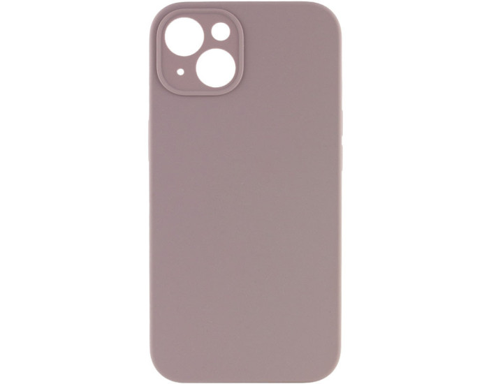 Чехол-силикон оригинал Full Camera Soft Matte iPhone 13 (Серый / Dark Gray)