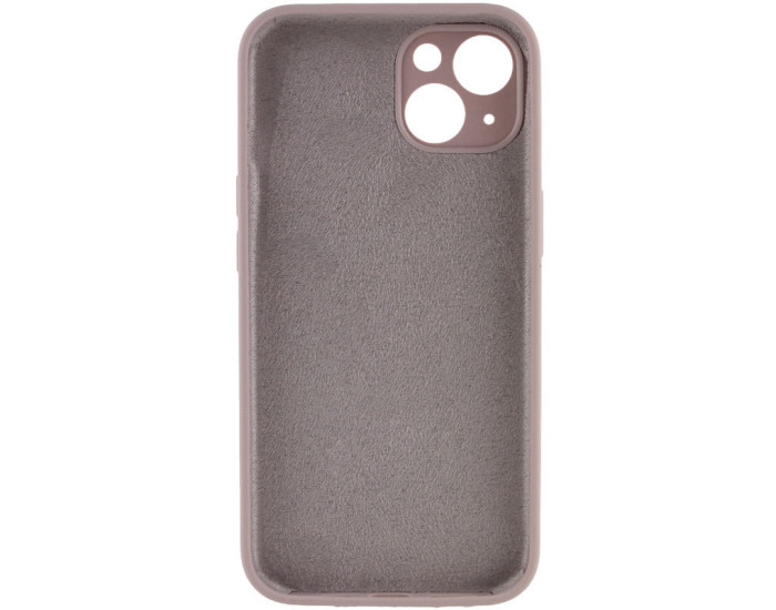 Чехол-силикон оригинал Full Camera Soft Matte iPhone 13 (Серый / Dark Gray)