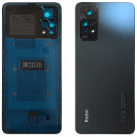 Задняя крышка для Xiaomi Redmi Note 11 Pro 4G, Grey со стеклом камеры 