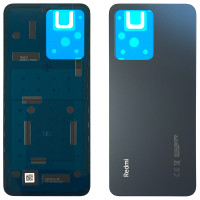 Задняя крышка для Xiaomi Redmi Note 12 4G, Onyx Grey со стеклом камеры, оригинал