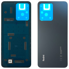Задняя крышка для Xiaomi Redmi Note 12 4G, Onyx Grey со стеклом камеры, оригинал