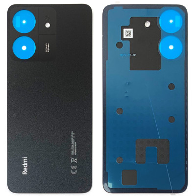 Задня кришка корпуси для Xiaomi Redmi 13C, Midnight Black оригінал