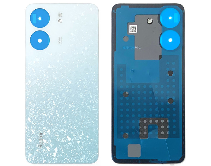 Задняя крышка корпуса для Xiaomi Redmi 13C, Starry Silver оригинал