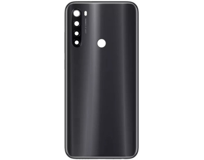 Задняя панель корпуса для Xiaomi Redmi Note 8T, серая со стеклом камеры, оригинал