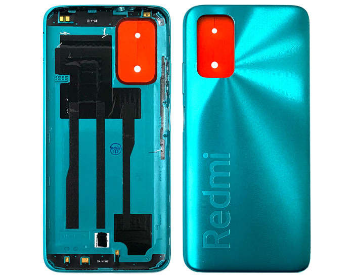 Задняя панель корпуса для Xiaomi Redmi 9T /Note 9 4G зеленая, оригинал
