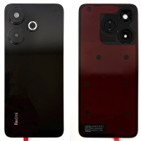 Задня панель корпуси для Xiaomi 13, Black з склом камери