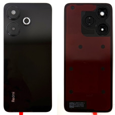 Задняя панель корпуса для Xiaomi 13, Black со стеклом камеры