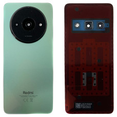 Задняя панель корпуса для Xiaomi Redmi A3, Green со стеклом камеры