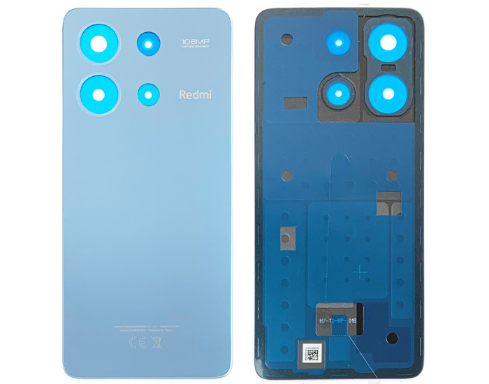 Задняя панель корпуса для Xiaomi Redmi Note 13 4G, Blue