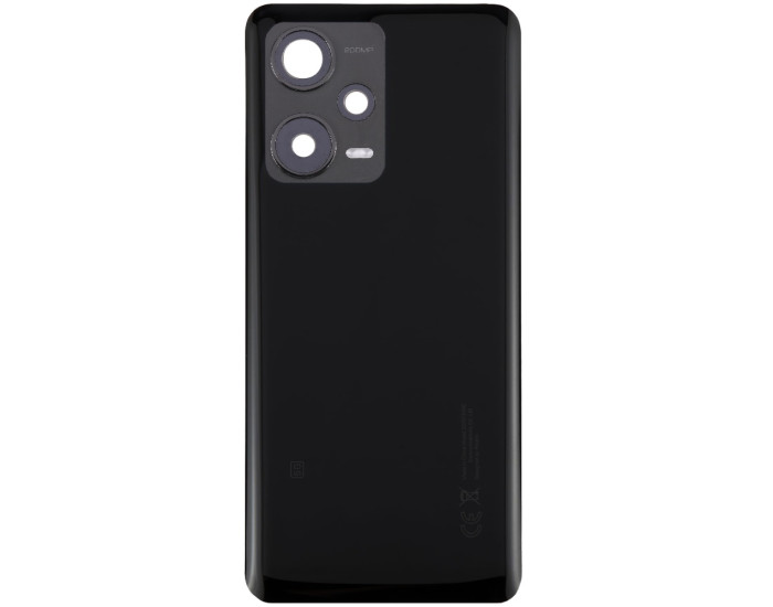 Задня панель корпуси Xiaomi Redmi Note 12 Pro Plus з склом камери, Obsidian Black