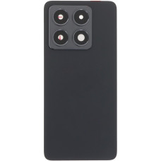 Задня панель корпуси для Xiaomi 14T, чорна (Titan Blue) з склом камери