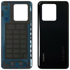 Задняя панель корпуса для Xiaomi 13T / 13T Pro, черная, оригинал