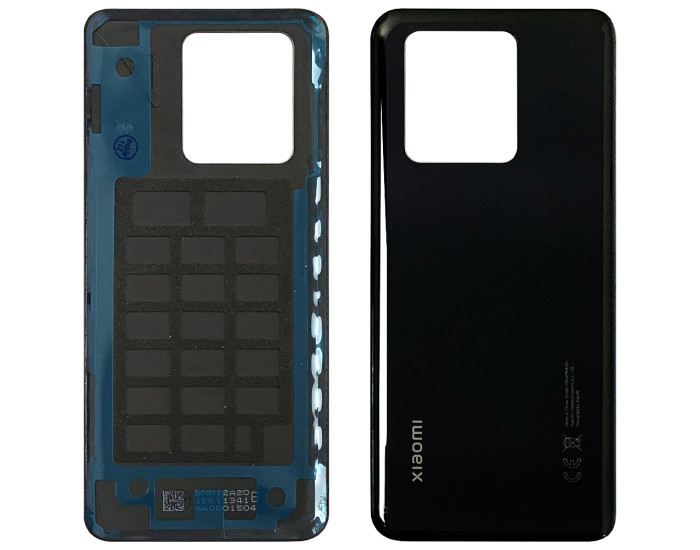 Задняя панель корпуса для Xiaomi 13T / 13T Pro, черная, оригинал