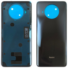 Задняя панель корпуса для Xiaomi Redmi Note 9 Pro 5G, серая оригинал 