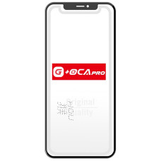 Стекло фронтальное c OCA-пленкой iPhone 11 Pro Max, черное с сеткой динамика, оригинал G+OCA-PRo
