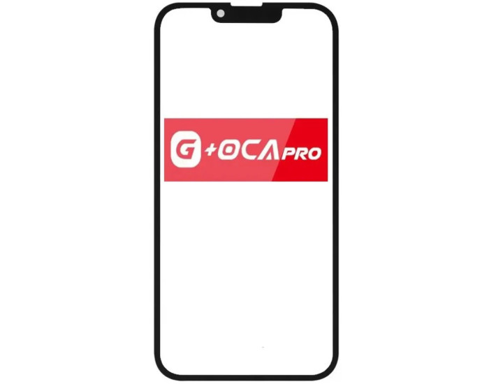Стекло фронтальное c OCA-пленкой iPhone 13 /13 Pro, черное, оригинал G+OCA PRo