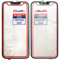 Скло фронтальне c OCA-пленкой iPhone 13 Mini, чорне, оригінал Musttby