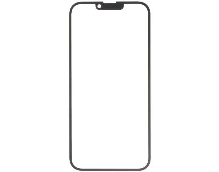 Скло фронтальне c OCA-пленкой iPhone 14 Plus, чорне з олеофобним покриттям, 0.8mm, 9H, оригінал G+OCA-PRo