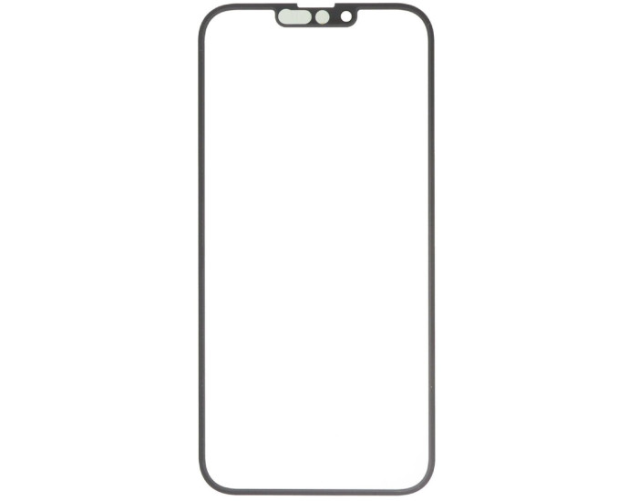 Скло фронтальне c OCA-пленкой iPhone 14 Plus, чорне з олеофобним покриттям, 0.8mm, 9H, оригінал G+OCA-PRo