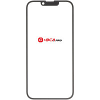 Стекло фронтальное c OCA-пленкой iPhone 14, черное, оригинал G+OCA-PRo
