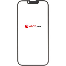Скло фронтальне c OCA-пленкой iPhone 14, чорне, оригінал G+OCA-PRo