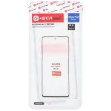 Скло фронтальне c OCA-пленкой iPhone 15 Plus, чорне, оригінал G+OCA-PRo