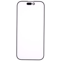 Стекло фронтальное c OCA-пленкой iPhone 16, черное 