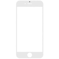 Скло фронтальне c OCA-пленкой iPhone 6G, біле з рамкою, оригінал, G+OCA-PRo