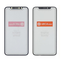 Скло фронтальне з OCA-пленкой iPhone X /XS, чорне, оригінал G+OCA PRo