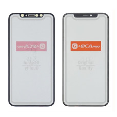 Скло фронтальне з OCA-пленкой iPhone X /XS, чорне, оригінал G+OCA PRo