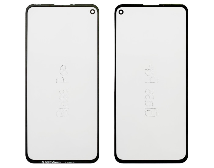 Скло фронтальне з OCA плівкою Google Pixel 5a 5G, чорне