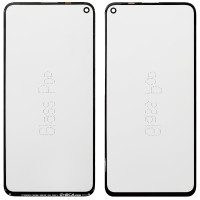 Стекло фронтальное с OCA-пленкой Huawei Honor 20 /20 Pro /20S /Nova 5T, черное с олеофобным покрытием, оригинал