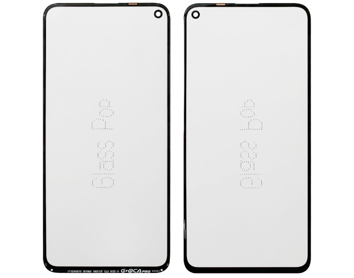 Стекло фронтальное с OCA-пленкой Huawei Honor 20 /20 Pro /20S /Nova 5T, черное с олеофобным покрытием, оригинал