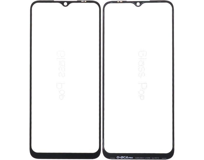 Стекло фронтальное с OCA-пленкой Huawei Honor X6 /X6s /X8, черное