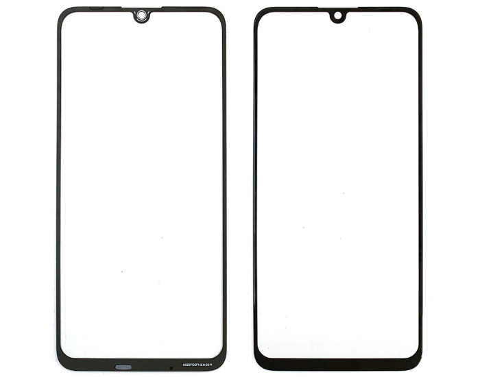 Стекло фронтальное с OCA-пленкой Huawei P Smart 2019 /P Smart Plus 2019 /P Smart 2020, черное