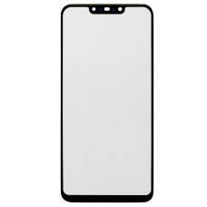 Стекло фронтальное с OCA-пленкой Huawei P Smart Plus /Nova 3i /Mate 20 Lite, черное с олеофобным покрытием, оригинал