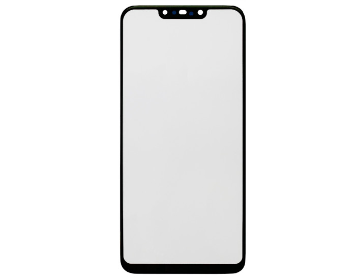 Стекло фронтальное с OCA-пленкой Huawei P Smart Plus /Nova 3i /Mate 20 Lite, черное с олеофобным покрытием, оригинал
