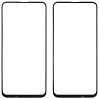 Стекло фронтальное с OCA-пленкой Huawei P Smart Z /P Smart Pro / Y9 Prime 2019 / Y9S, Honor 9X Pro, черное оригинал