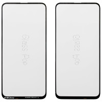 Стекло фронтальное с OCA-пленкой Huawei P Smart Z /P Smart Pro / Y9 Prime 2019 / Y9S /Honor 9X Pro, черное G+OCA PRo