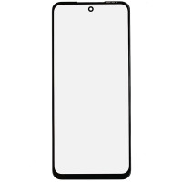 Стекло фронтальное c OCA-пленкой Infinix Hot 30 Play NFC ,черное с олеофобным покрытием, оригинал