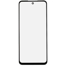 Стекло фронтальное c OCA-пленкой Infinix Hot 30 Play NFC ,черное с олеофобным покрытием, оригинал
