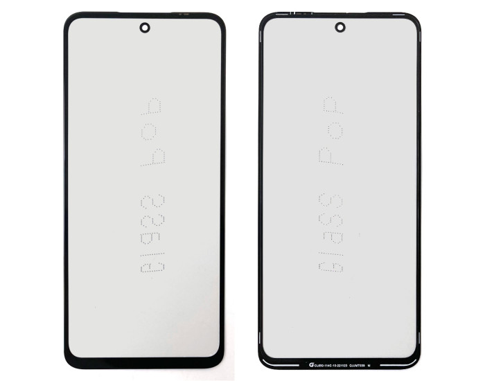 Скло фронтальне c OCA-пленкой Motorola XT2333 Moto G23, чорне