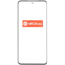Скло фронтальне c OCA-пленкой Motorola XT2303-2 Moto Edge 40 /XT2307 Edge 40 Neo, чорне, оригінал G+OCA Pro