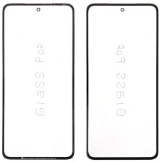 Стекло фронтальное c OCA-пленкой Motorola XT2347 Moto G84, черное, G+OCA PRo