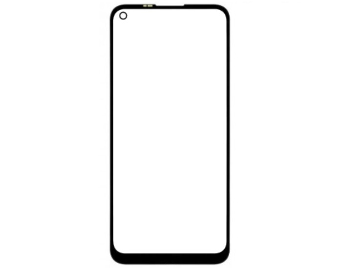 Стекло фронтальное с OCA-пленкой Nokia 3.4/Nokia 5.4, черное с олеофобным покрытием