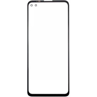 Скло фронтальне з OCA плівкою Motorola XT2125 Moto G100, чорне з олеофобним покриттям, оригінал
