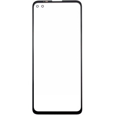 Скло фронтальне з OCA плівкою Motorola XT2125 Moto G100, чорне з олеофобним покриттям, оригінал