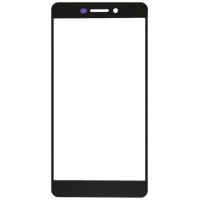 Стекло фронтальное с OCA-пленкой Nokia 6.1, черное с олеофобным покрытием, оригинал